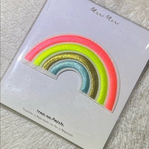 Rainbow iron-on patch